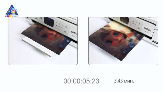 Тест скорости и качества печати МФУ Epson XP-435 смотреть онлайн
