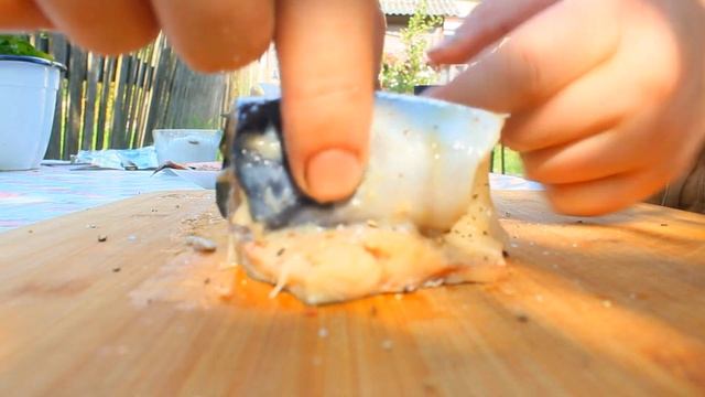 Самая вкусная скумбрия в казане на костре! Пальчики оближеш! смотреть онлайн