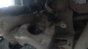Замена задних колодок Nissan X-Trail
