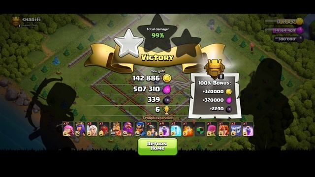 [TH 13] Crazy Super Archer 3 Star Attack Strategy - Clash of Clans ! смотреть онлайн