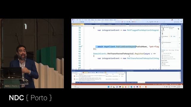 Build powerful distributed applications with Dapr and .NET - Rodrigo Díaz Concha - NDC Porto 2022 смотреть онлайн