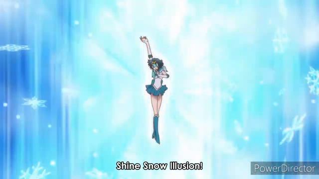 Sailor Moon Crystal Act. 16 English Sub Hisako Kanemoto Sailor Mercury Shine Snow Illusion