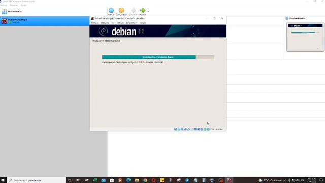 Instalación de SO Debian en Oracle Virtual Box смотреть онлайн