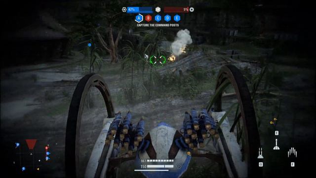 Hailfire Droid Gameplay Star Wars Battlefront 2 смотреть онлайн