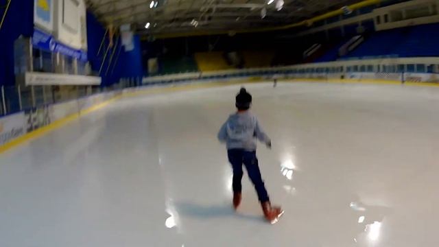 VLOG: катаемся на коньках I Сходили в Ледовый дворец смотреть онлайн