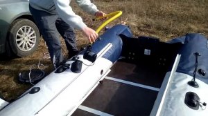 Сборка лодки Ривьера 3400СК Компакт