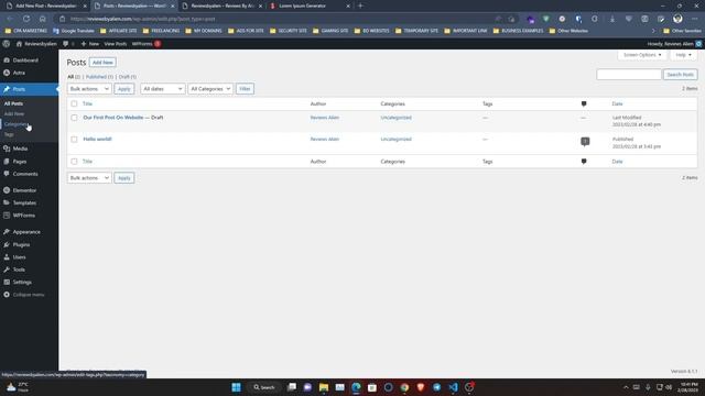 How To Post On WordPress Website, Add Category And Tag | Sabbir Hossain смотреть онлайн