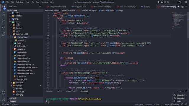 Build a Blog with Laravel [8,9] #29 - Connect elFinder (File manager) on CKEditor смотреть онлайн