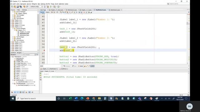 Java II Chapter 17 Class 4 Part 2 GridLayout смотреть онлайн
