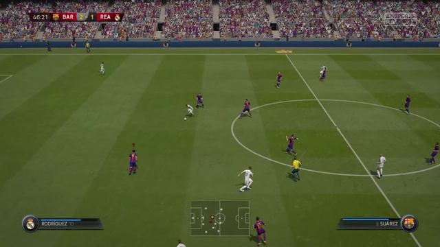 FIFA 15 PC gameplay - Barcelona vs Real Madrid | EL clasico | 4 goals in last 15 minutes!!! смотреть онлайн