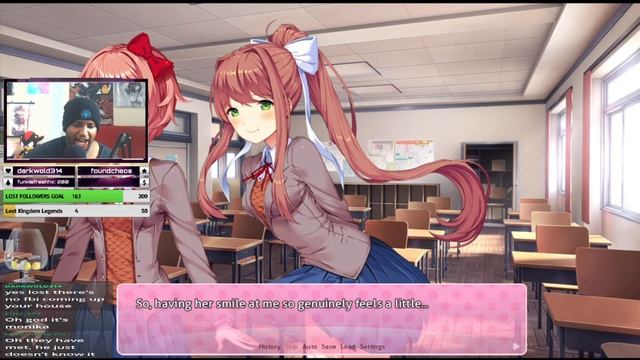 Khaos DOESN'T TRUST Monika In Doki Doki Literature Club смотреть онлайн