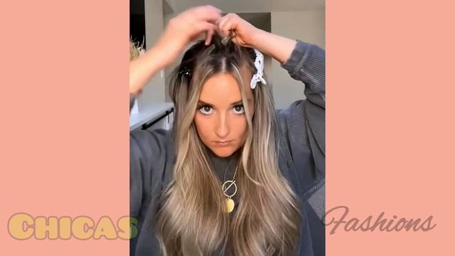 peinados con ligas usando nuestra propia creatividad | chicas fashions смотреть онлайн