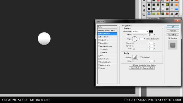 Social Media Icons Photoshop Tutorial | Triigz Designs смотреть онлайн
