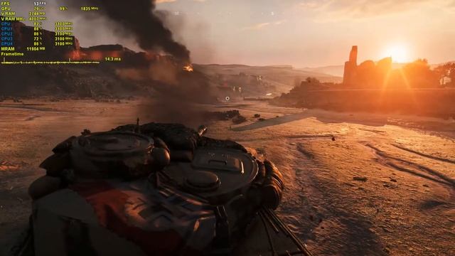 GTX 1060 3G | i5 7400 | BATTLEFIELD V - 1080p Ultra | 1440p Ultra смотреть онлайн