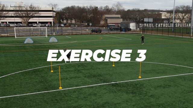 5 Drills For Center Defenders And CDM's: Soccer training for defenders and midfielders смотреть онлайн