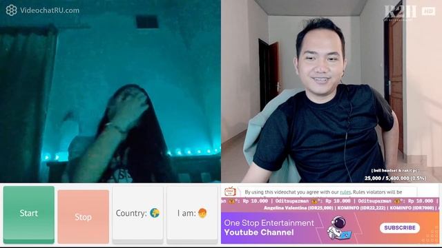 S2 E98: NIGHT RAIN | OME | OMEGLE | #ometv #omegle #indonesia #gaming