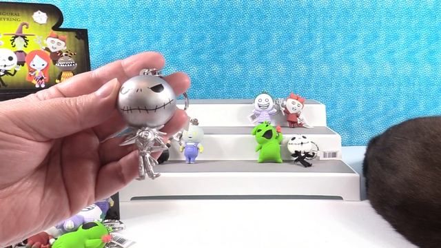 Disney Nightmare Before Christmas Series 3 Figural Keyrings Unboxing Review | PSToyReviews смотреть онлайн