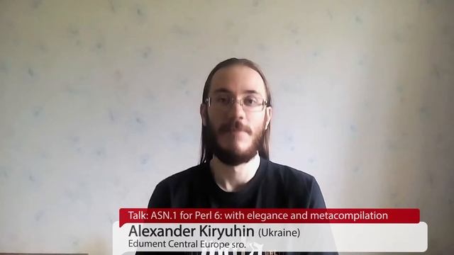 PerlCon announcement. Alexander Kiryuhin. ASN 1 for Perl 6 with elegance and metacompilation смотреть онлайн