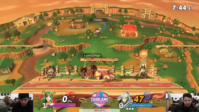 Fair Game 11 - Grand Finals - LDN | Afro Smash (Samus) vs. RIZE | Zone (Palutena) смотреть онлайн