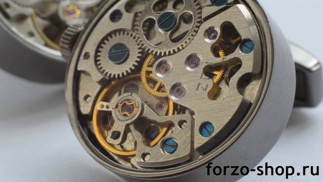 Запонки с часовым механизмом от forzo смотреть онлайн