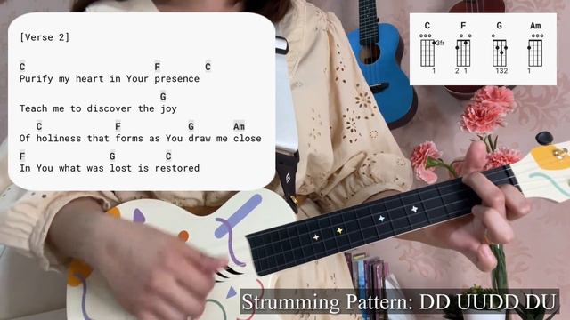 CLEAN | Hillsong | UKULELE PLAY ALONG смотреть онлайн