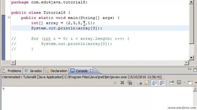 Java development for beginners 9. For statement and arrays смотреть онлайн