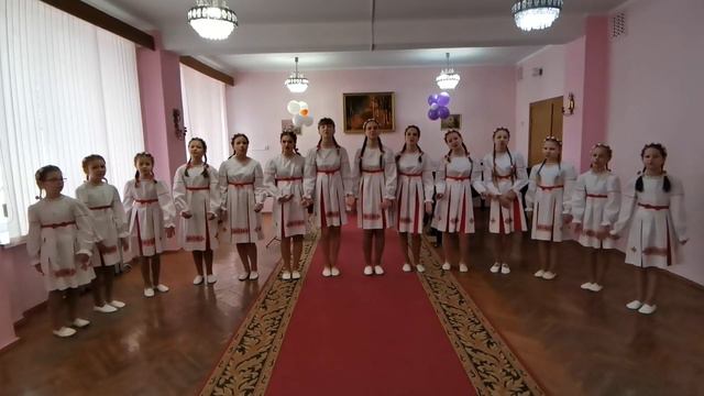 Фольклорный ансамбль "Перепёлочка" БНП "А шчодры вечар". смотреть онлайн