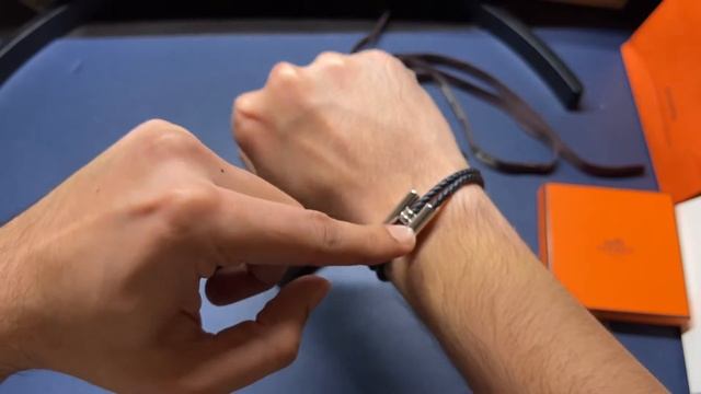 Hermes Tournis Tresse Leather Bracelet Unboxing - An Easy Style Upgrade!