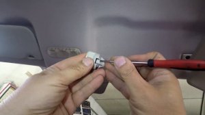 Nissan Qashqai  How to Remove Sun Visor Clip