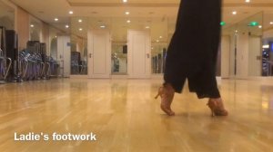 Spot, Switch Turns to R and L in Rumba #8 and #9 | Спот, Свич поворот вправо, влево | EasyBallroom