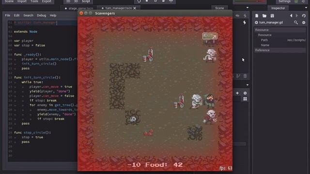 Scavengers (2D Roguelike) - Godot Engine смотреть онлайн