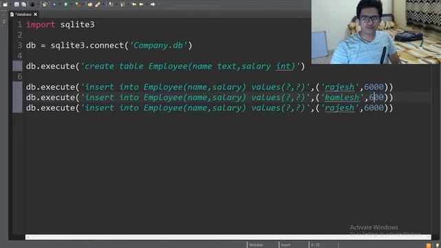 Database in Python | SQLITE3 | Hindi | #pythoninhindi смотреть онлайн