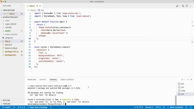 React Native Login Screen - package смотреть онлайн