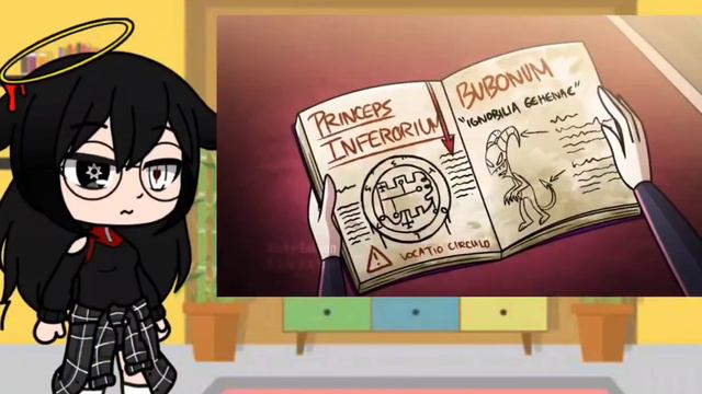 Адский босс Луна #gacha #gachaclub #gachalifememe