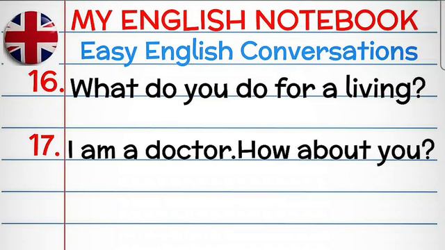 EASY ENGLISH CONVERSATIONS // MY ENGLISH NOTEBOOK 2 смотреть онлайн