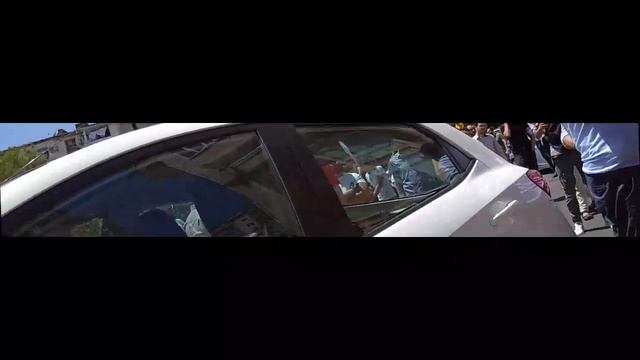 Баку Противостояние Окрестности мечети Илаххият Пятница Qarşıdurma İlahiyyət Məscidinin ətrafı Cümə