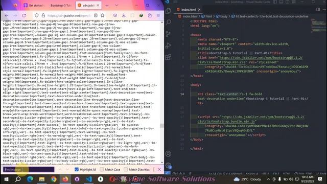 Bootstrap CSS Framework - Full Course For Beginners 01 смотреть онлайн