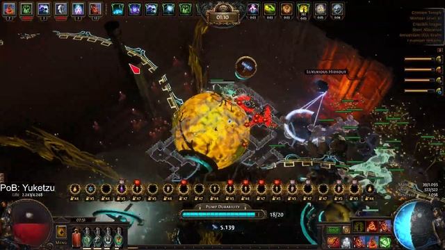 Popcorn SRS - Blight-Ravaged Map Gameplay - 3.21 Path of Exile Crucible League смотреть онлайн