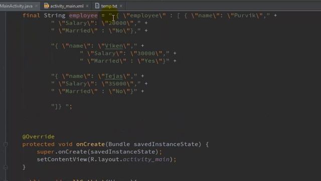 Android 12 - JSON Parsing - Implementation Tutorial смотреть онлайн