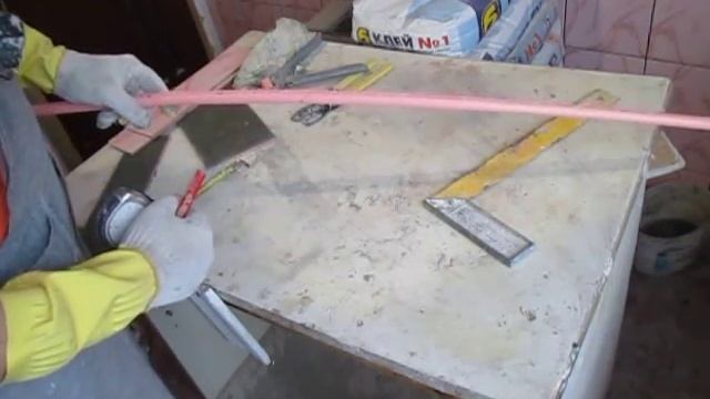 Откосы из плитки своими руками Ceramic tile corner diy смотреть онлайн