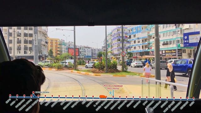 Antalya tram (metro): Airport Havalimani - Pil Fabrikasi (next bus station) смотреть онлайн