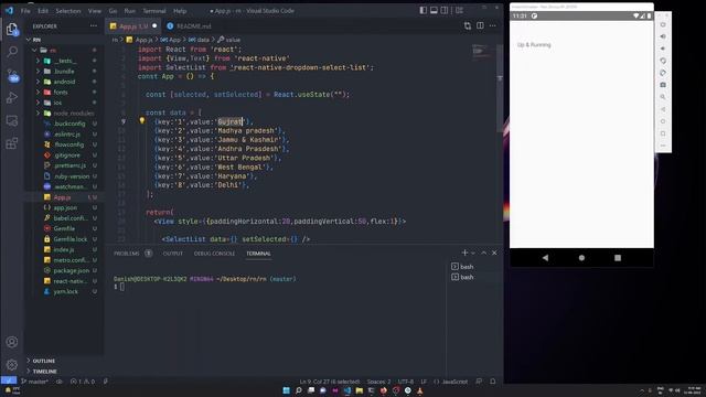 React Native Easy Dropdown Select List смотреть онлайн