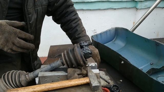 Замена пыльника внутреннего шруса с круглым корпусом. Санг енг Нью Актион. смотреть онлайн