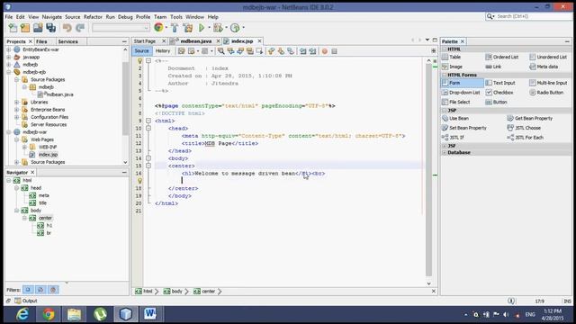 Messagedriven bean EJB смотреть онлайн