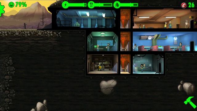 Выживание в Fallout Shelter. Часть 1. Хорошее начало. смотреть онлайн