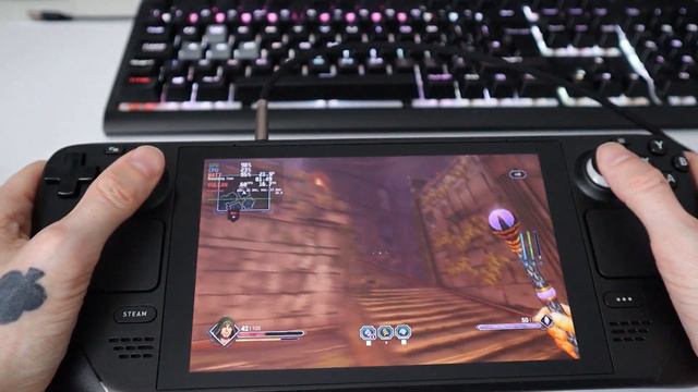 Ziggurat 2 on Steam Deck, a dungeon-crawling rogue-lite смотреть онлайн