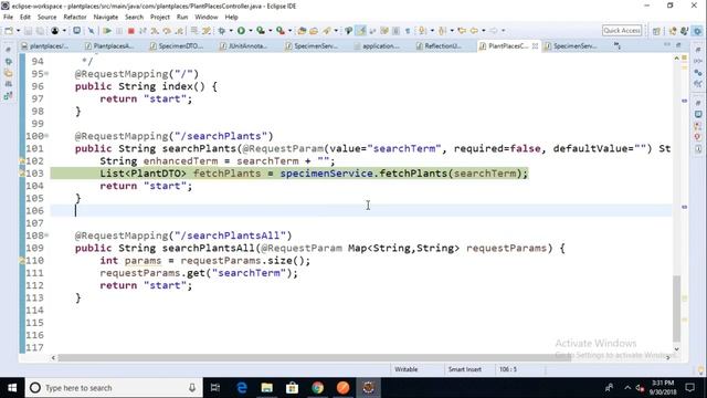 Use @Autowired and @Component from Service to Controller смотреть онлайн