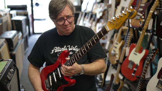 Fender Lead II, Foster Guitar Research, 3 x Danelectro Silvertone pickups, Atlanta Vintage Guitars смотреть онлайн
