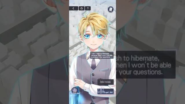 Interactions with D.A.V.I.S. [Tears of Themis] смотреть онлайн