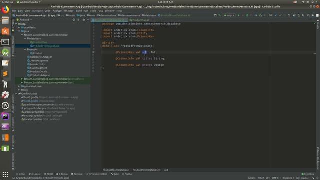 Setting up Room Database with DAO, all in Kotlin (Ecommerce #15) смотреть онлайн